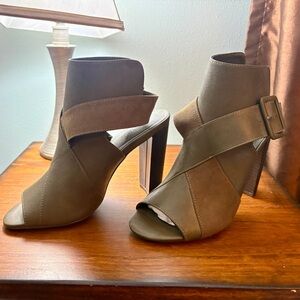 JustFab Olive Heeled Ankle Boots